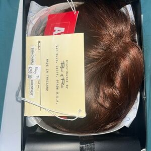 Chestnut Brown Hairpiece by Rene of Paris